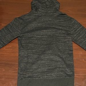 Dark gray hoodie